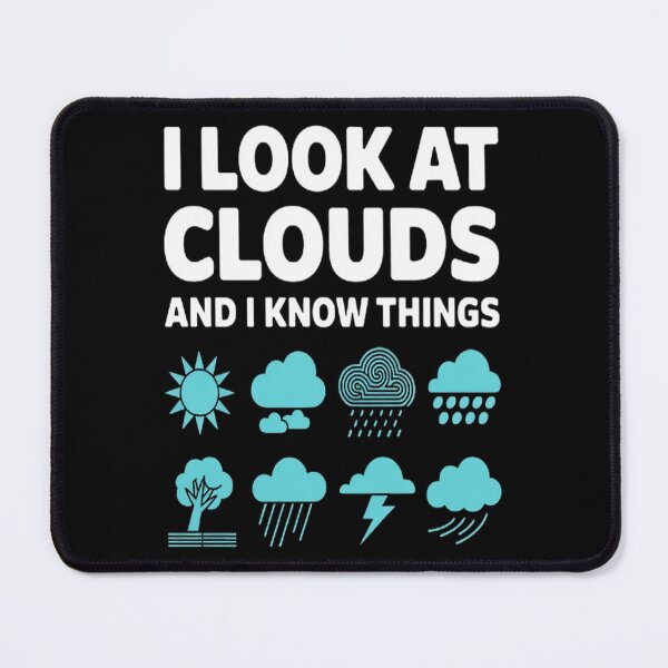 Item preview, I Look at Clouds and I Know Things - Cloud Gazer Wisdom designed and sold by gandebro.