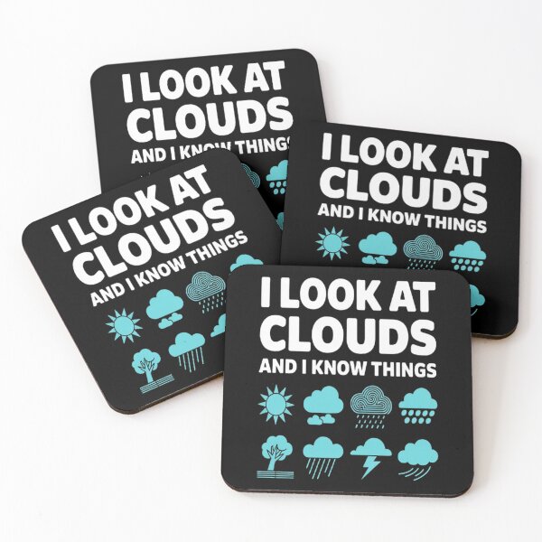 Item preview, I Look at Clouds and I Know Things - Cloud Gazer Wisdom designed and sold by gandebro.