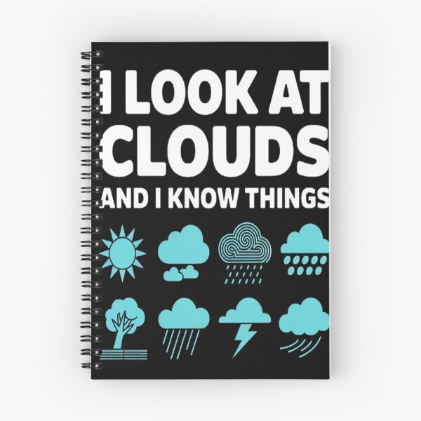 Item preview, I Look at Clouds and I Know Things - Cloud Gazer Wisdom designed and sold by gandebro.