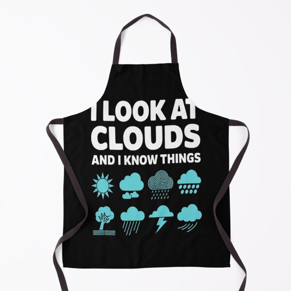 Item preview, I Look at Clouds and I Know Things - Cloud Gazer Wisdom designed and sold by gandebro.