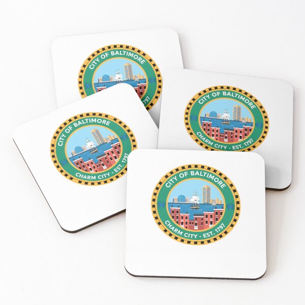 Item preview, City of Baltimore Official Seal Emblem Charm City designed and sold by k3rstman1.