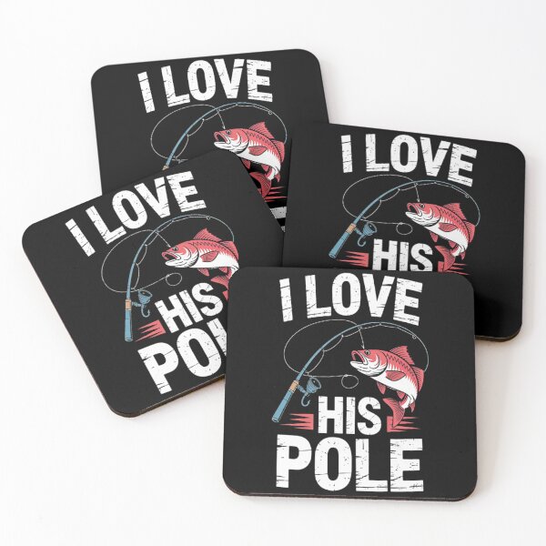 Item preview, I Love His Pole Fishing Couple Matching designed and sold by gandebro.