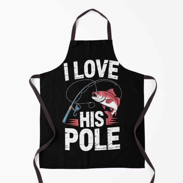 Item preview, I Love His Pole Fishing Couple Matching designed and sold by gandebro.