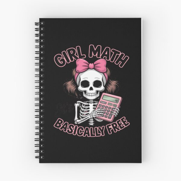 Item preview, GIRL MATH it's FREE BASICALLY FREE Funny designed and sold by FluoroWave.
