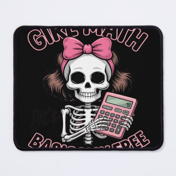 Item preview, GIRL MATH it's FREE BASICALLY FREE Funny designed and sold by FluoroWave.