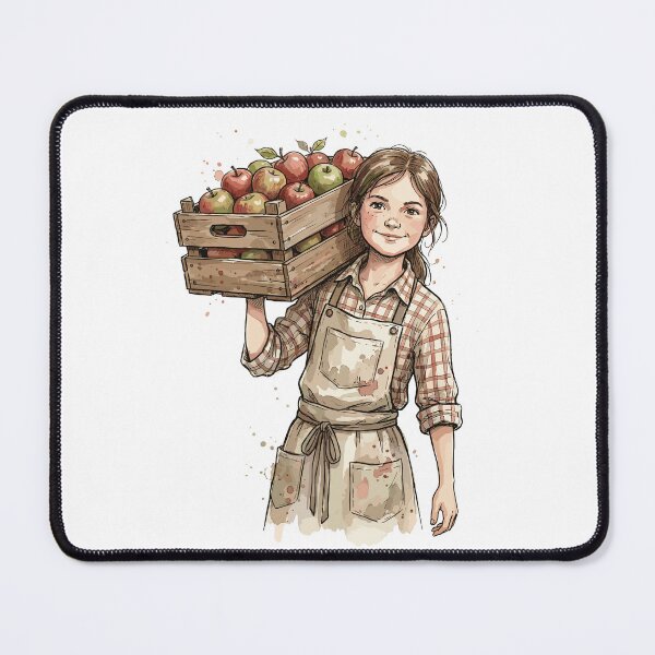 Item preview, Vintage Grocery Girl: Fruit Crate Carrier designed and sold by bapupa.