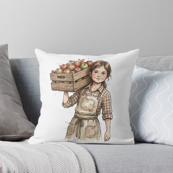 Item preview, Vintage Grocery Girl: Fruit Crate Carrier designed and sold by bapupa.