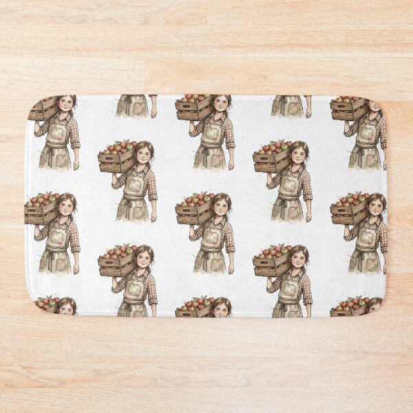 Item preview, Vintage Grocery Girl: Fruit Crate Carrier designed and sold by bapupa.