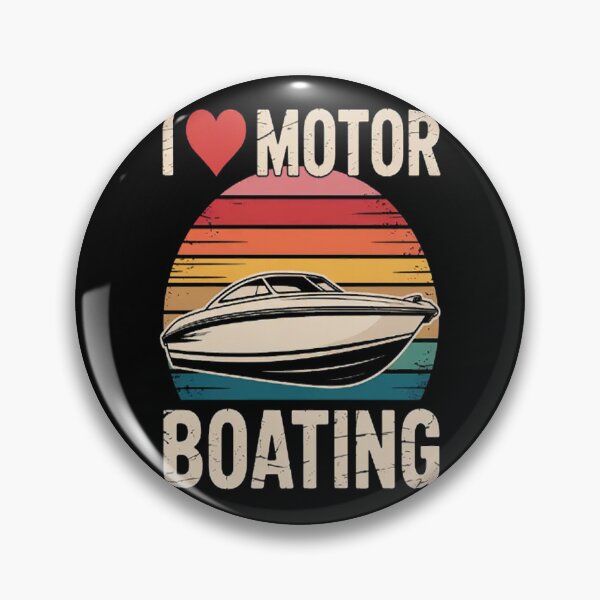 Item preview, I Love Motor Boating Boater designed and sold by gandebro.
