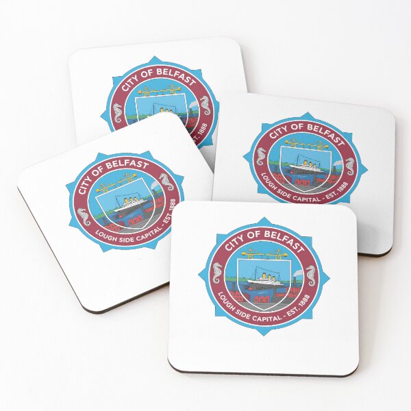 Item preview, Belfast City Emblem Lough Side Capital Est 1888 designed and sold by k3rstman1.