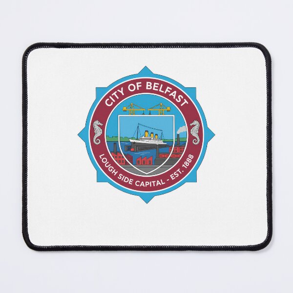 Item preview, Belfast City Emblem Lough Side Capital Est 1888 designed and sold by k3rstman1.