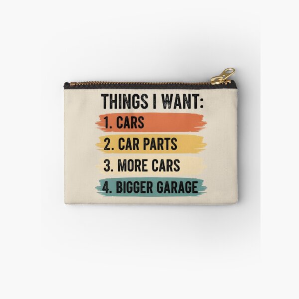 Item preview, Things I Want Cars Car Parts Bigger Garage designed and sold by dudelinart.
