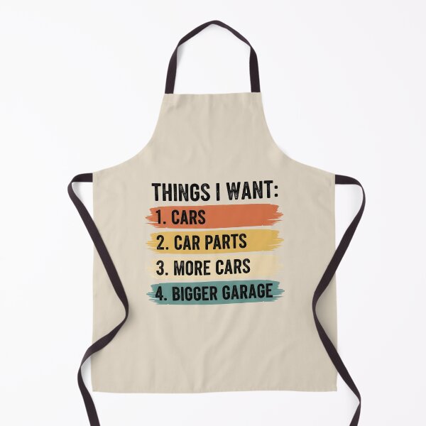 Item preview, Things I Want Cars Car Parts Bigger Garage designed and sold by dudelinart.