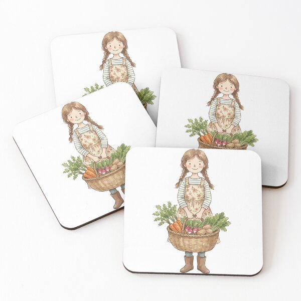Item preview, Vintage Grocery Girl: Produce Basket Helper designed and sold by bapupa.