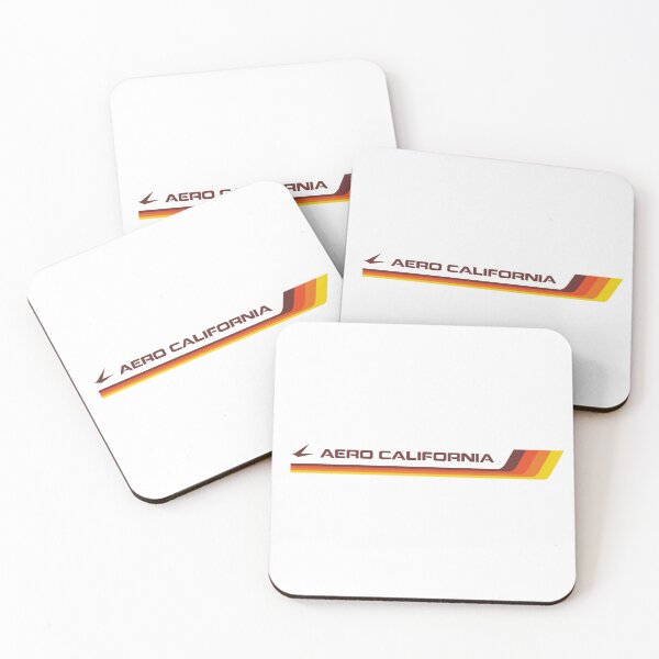 Item preview, Vintage 1970's Aero California airline logo designed and sold by retropetrol.
