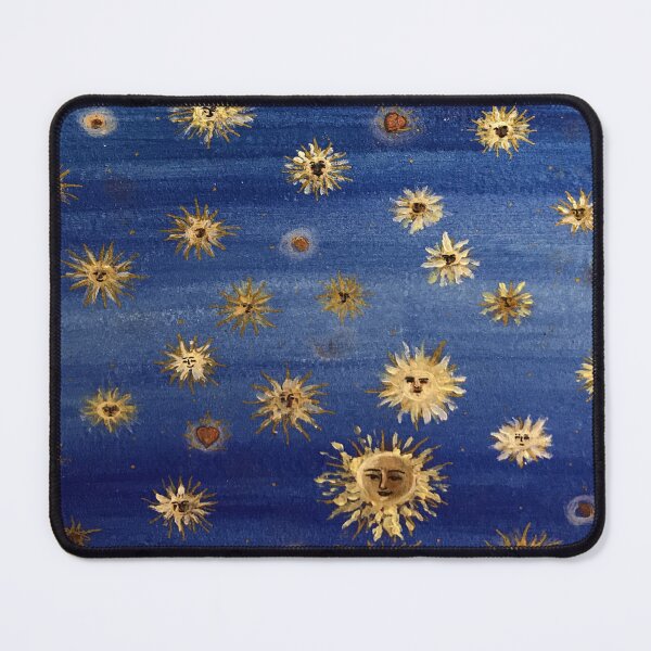 Item preview, Detail from an acrylic painting, Thousand Suns in Parchment Form designed and sold by creaphyl28.