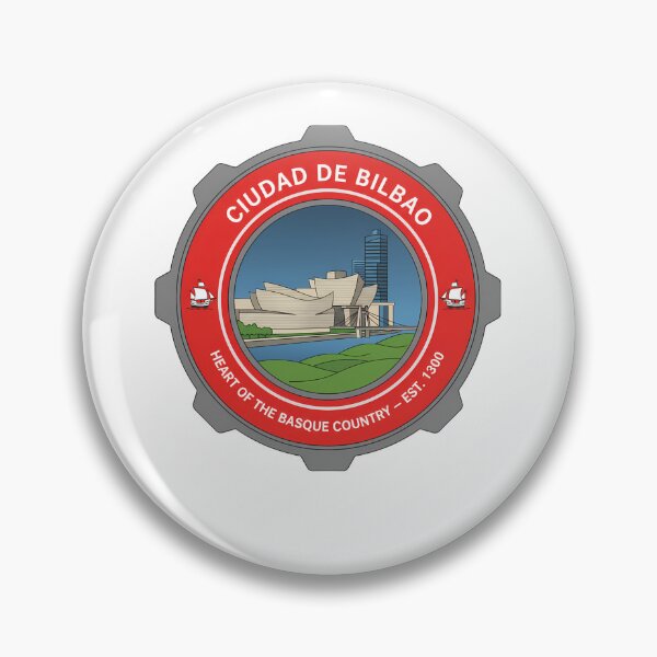 Item preview, Bilbao City Emblem Basque Country Travel Seal designed and sold by k3rstman1.