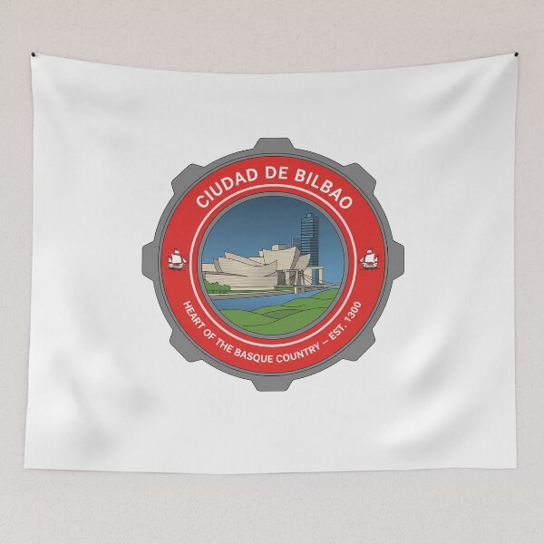 Item preview, Bilbao City Emblem Basque Country Travel Seal designed and sold by k3rstman1.