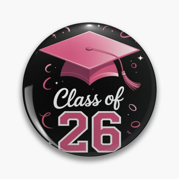 Item preview, Girls Senior Pink coquette bow class of 2026 seniors school designed and sold by FluoroWave.