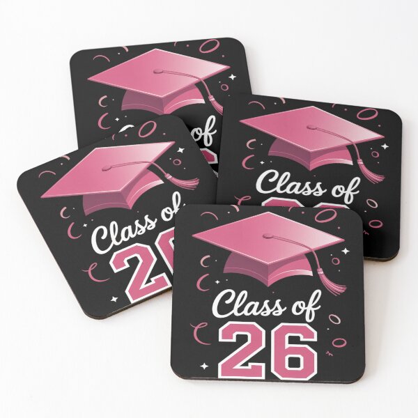 Item preview, Girls Senior Pink coquette bow class of 2026 seniors school designed and sold by FluoroWave.