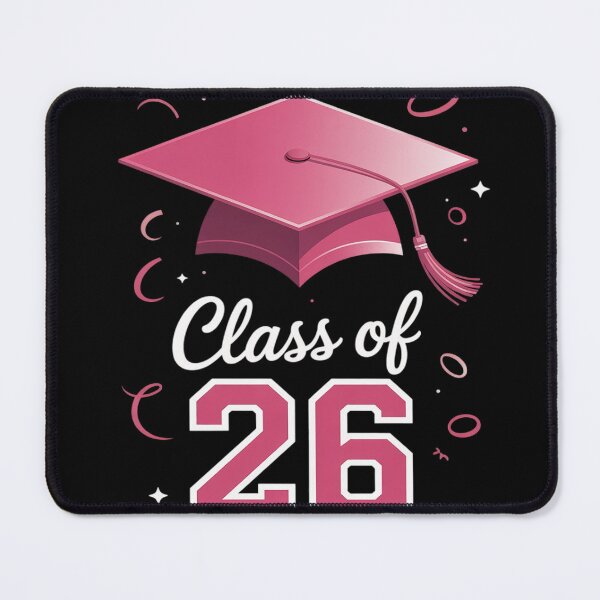 Item preview, Girls Senior Pink coquette bow class of 2026 seniors school designed and sold by FluoroWave.