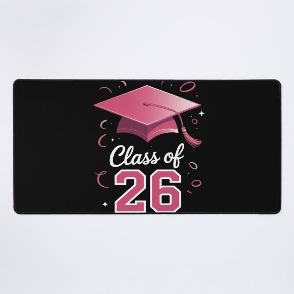 Item preview, Girls Senior Pink coquette bow class of 2026 seniors school designed and sold by FluoroWave.