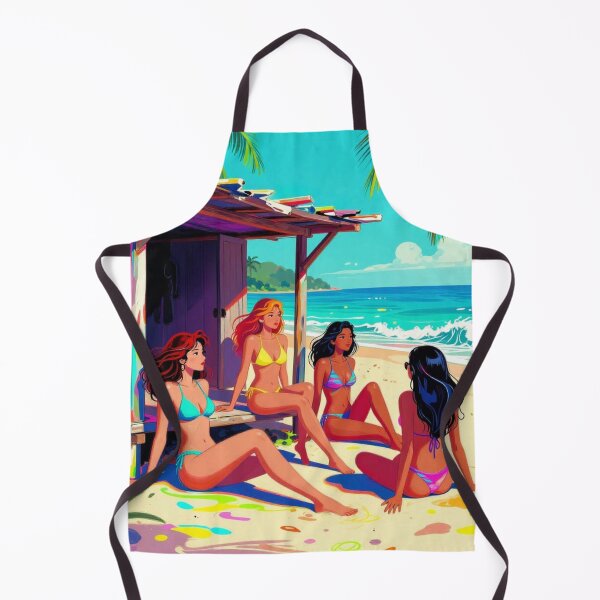 Item preview, Bikini girls on beach designed and sold by JackFreestone.