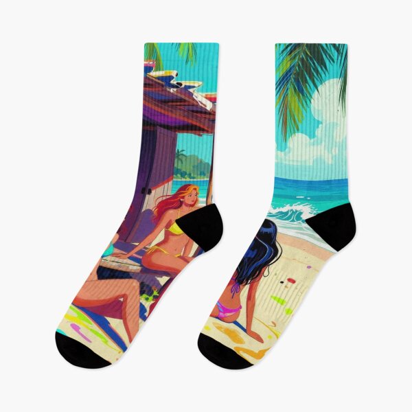 Item preview, Bikini girls on beach designed and sold by JackFreestone.