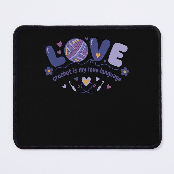 Item preview, Crochet Is My Love Language Love Yarn Funny designed and sold by LuminOrb.
