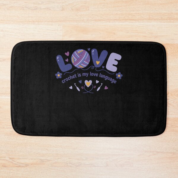 Item preview, Crochet Is My Love Language Love Yarn Funny designed and sold by LuminOrb.