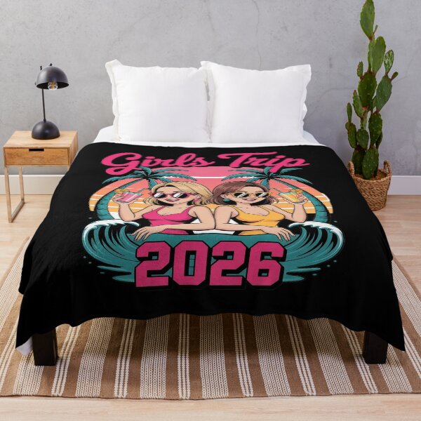 Item preview, Girls Trip 2026 Summer Vacation Girls Weekend designed and sold by FluoroWave.