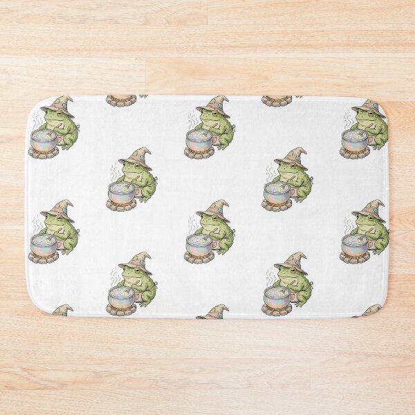 Item preview, Whimsigoth Art: Grumpy Toad's Spell designed and sold by bapupa.