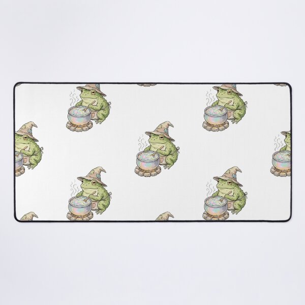 Item preview, Whimsigoth Art: Grumpy Toad's Spell designed and sold by bapupa.