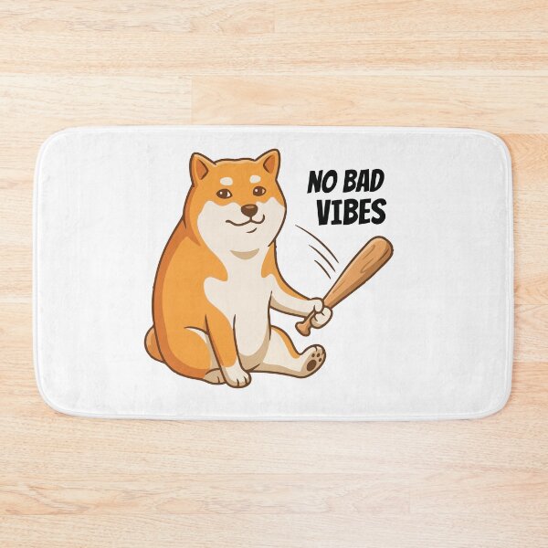 Item preview, No Bad Vibes Bonk Dog Meme designed and sold by Petzzz.