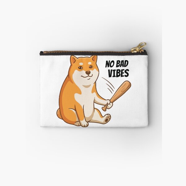 Item preview, No Bad Vibes Bonk Dog Meme designed and sold by Petzzz.