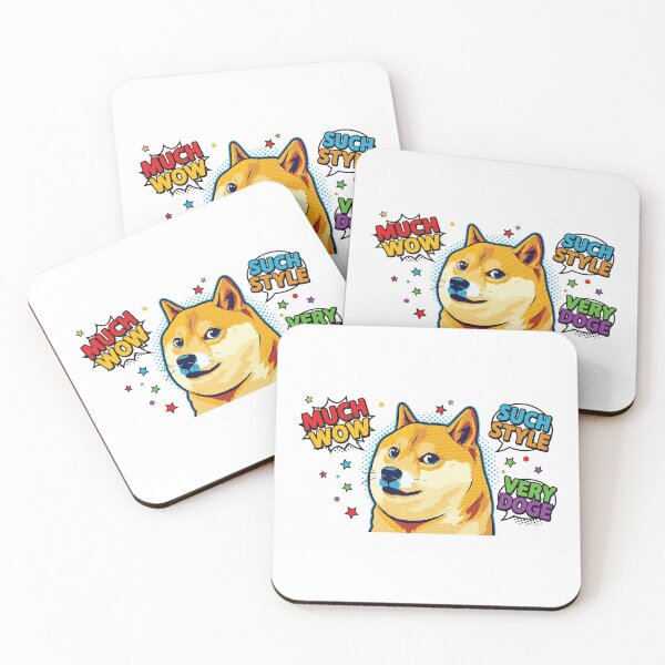 Item preview, Much Wow Such Style Doge Meme designed and sold by Petzzz.