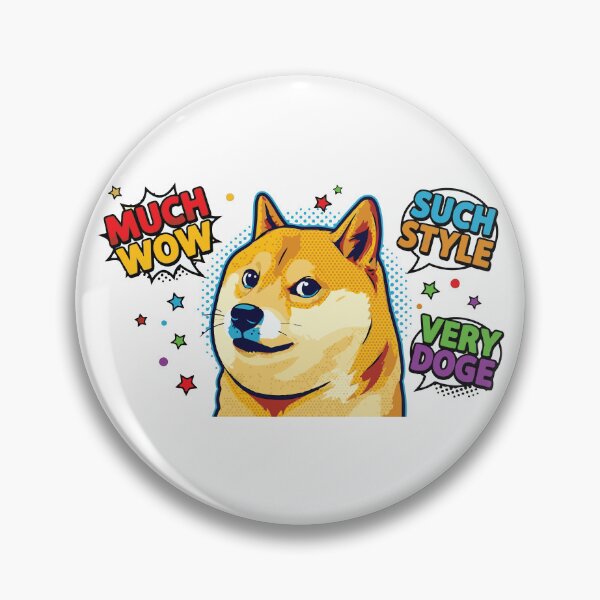 Item preview, Much Wow Such Style Doge Meme designed and sold by Petzzz.