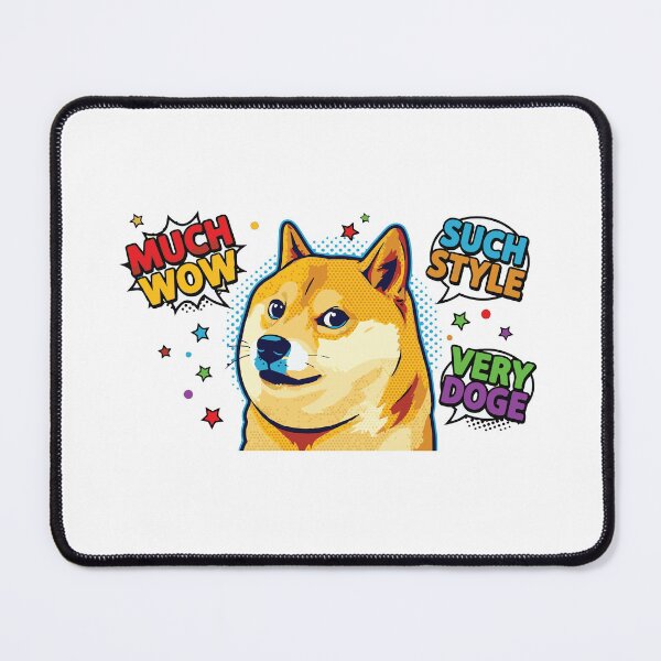 Item preview, Much Wow Such Style Doge Meme designed and sold by Petzzz.