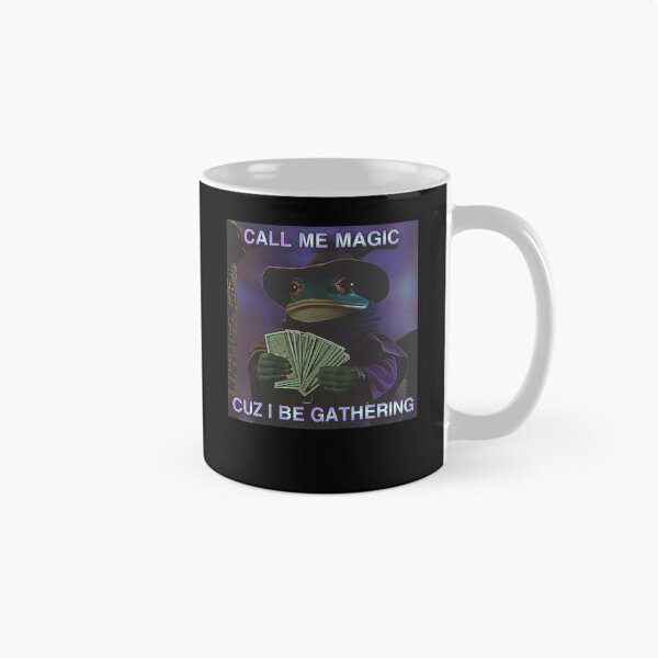 Artikelvorschau, Nennt mich Magie, weil ich sammle – Lustiges Zaubererfrosch-Meme entworfen und verkauft von Torionrad.