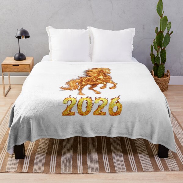 Item preview, Fire Horse 2026 – Flaming Zodiac Horse Digital Art Design designed and sold by Baby Adee Collective.