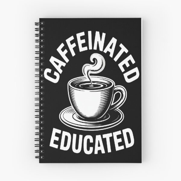 Item preview, Caffeinated and Educated designed and sold by mandiana.