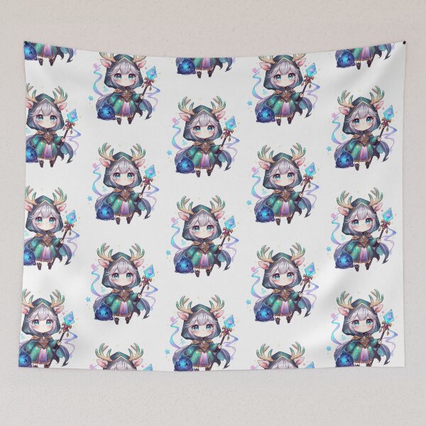 Item preview, Lyra Moonveil – Keeper of Gentle Visions | Dream Witch of Calm and Comfort designed and sold by Monzora.