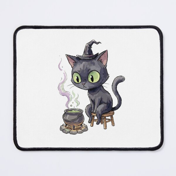 Item preview, Cute Witchcraft Art: Familiar Cat's Brew designed and sold by bapupa.