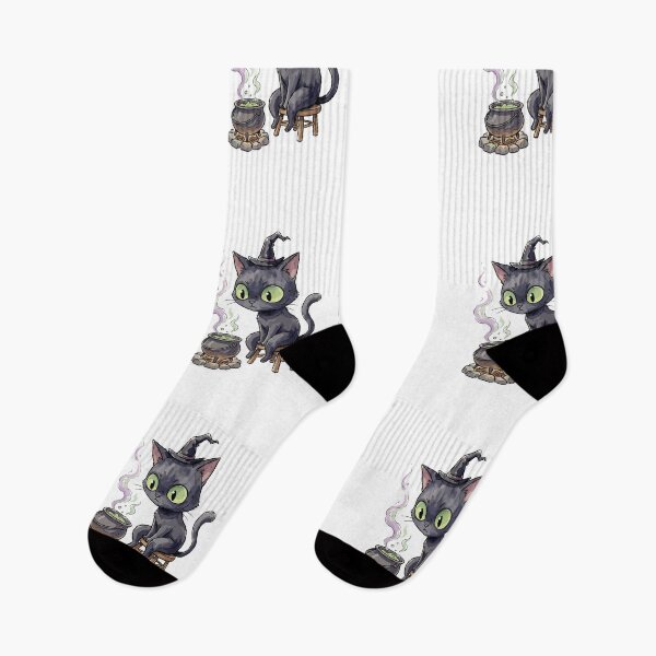 Item preview, Cute Witchcraft Art: Familiar Cat's Brew designed and sold by bapupa.