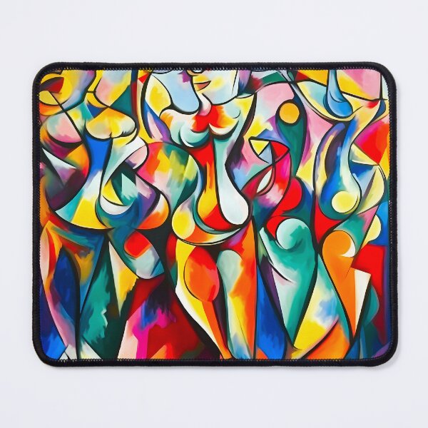 Item preview, Women Dancing Colorful Abstract Art Modern Contemporary designed and sold by Velvetia.