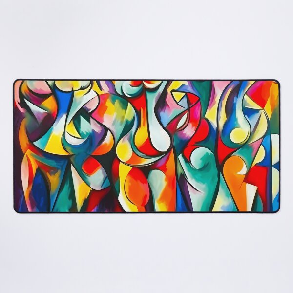 Item preview, Women Dancing Colorful Abstract Art Modern Contemporary designed and sold by Velvetia.