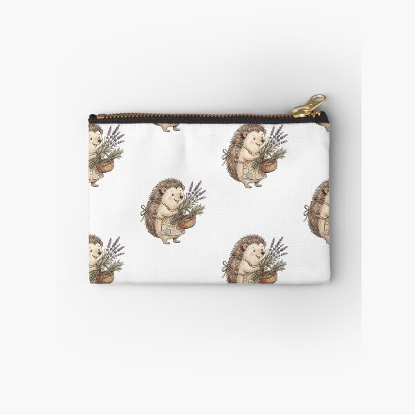 Item preview, Cute Witchcraft Art: Hedgehog Herb Gatherer designed and sold by bapupa.