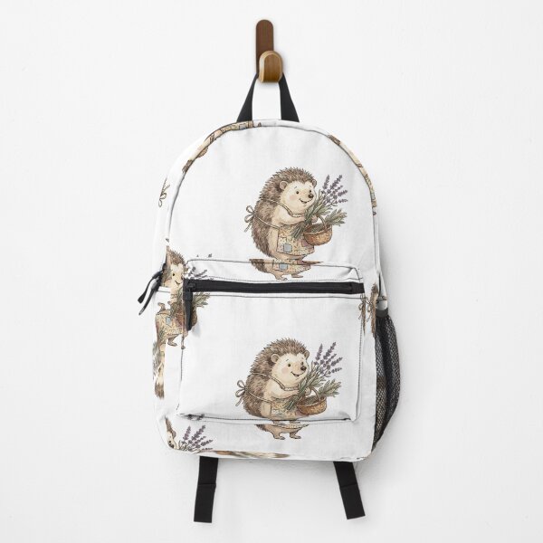 Item preview, Cute Witchcraft Art: Hedgehog Herb Gatherer designed and sold by bapupa.