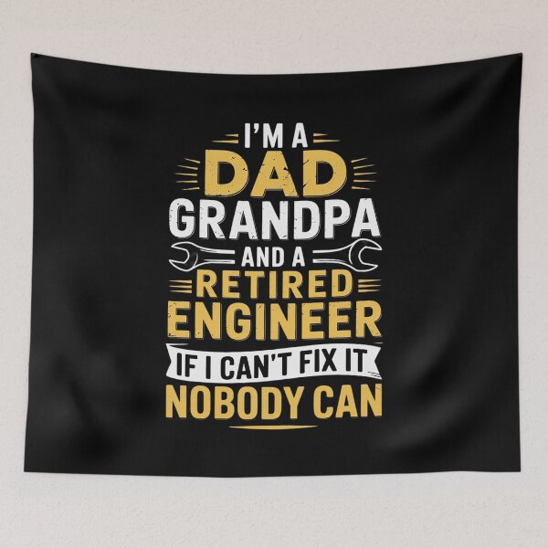 Item preview, Retirement Outfit For A Retired Engineer Grandpa designed and sold by MarkLeedsArt.