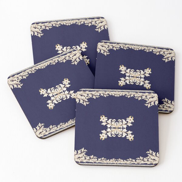 Item preview, Blue Persian rug design featuring elegant traditional floral and ornamental motifs with a refined vintage aesthetic. designed and sold by Line-Aura.